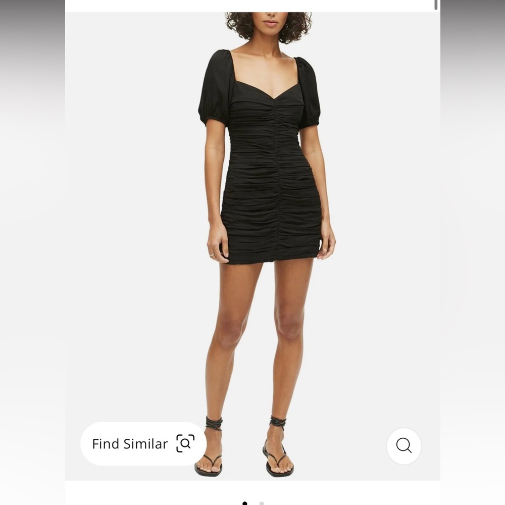 NWT RHODE Esme Mini Dress in Black - size 6